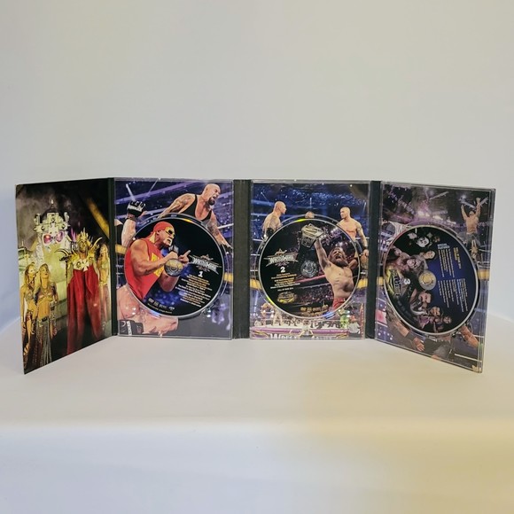 WWE Wrestle Mania XXX Wrestling 3 Disc DVD Set. Good Preowned Condition. - Picture 4 of 7